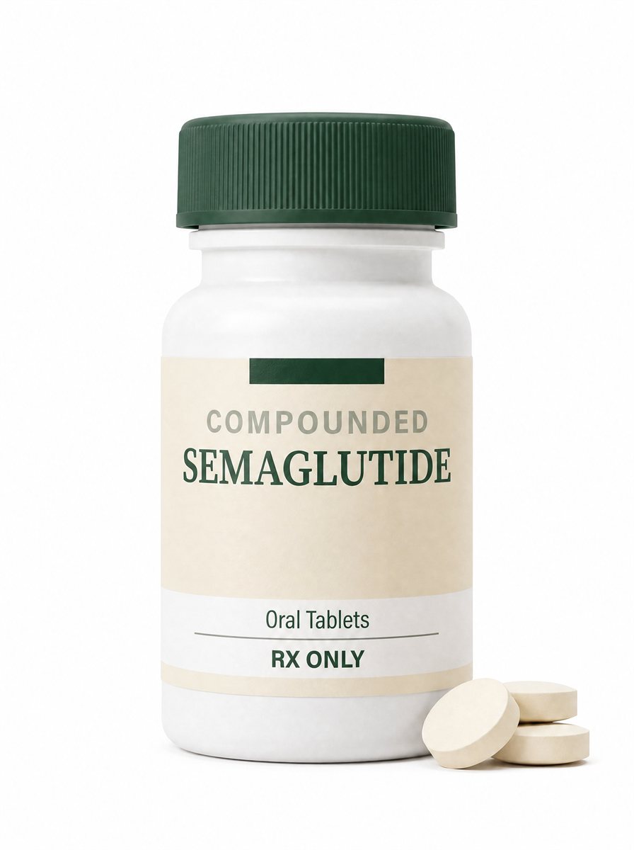 Semaglutide oral — unbranded product render