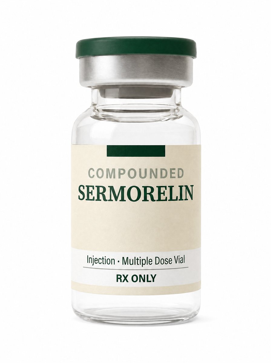 Sermorelin — unbranded product render
